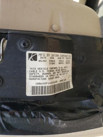 Photo 10 from auction – 2004 SATURN ION LEVEL with VIN 1G8AJ52F14Z210103