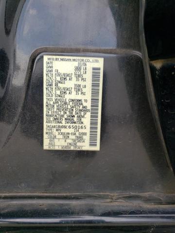 Photo 10 from auction – 2006 NISSAN PATHFINDER with VIN 5N1AR18U06C650165
