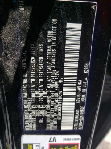 Photo 10 from auction – 2015 TOYOTA VENZA LE with VIN 4T3BK3BB6FU110316