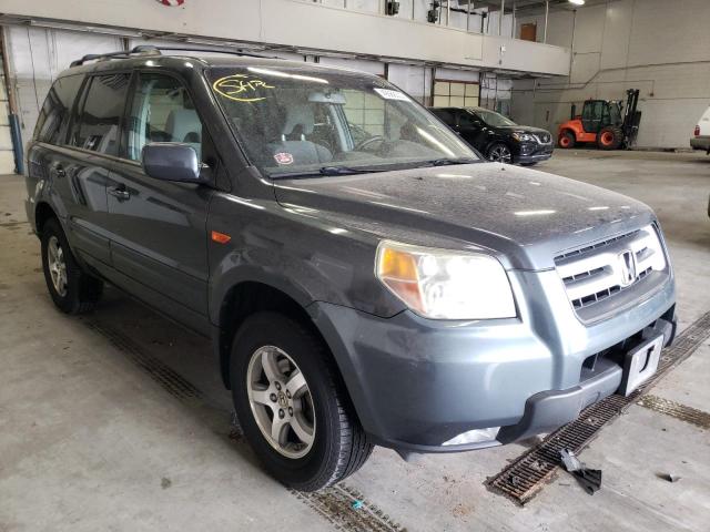 HONDA PILOT EX 2006 with VIN 2HKYF18476H522716 - Photo from auction