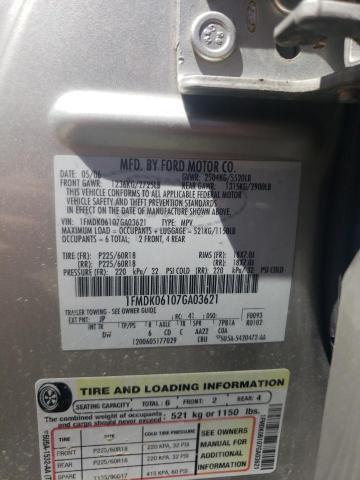 Photo 10 from auction – 2007 FORD FREESTYLE with VIN 1FMDK06107GA03621
