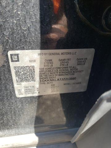 Photo 10 from auction – 2018 GMC ACADIA SLE with VIN 1GKKNKLA7JZ213880