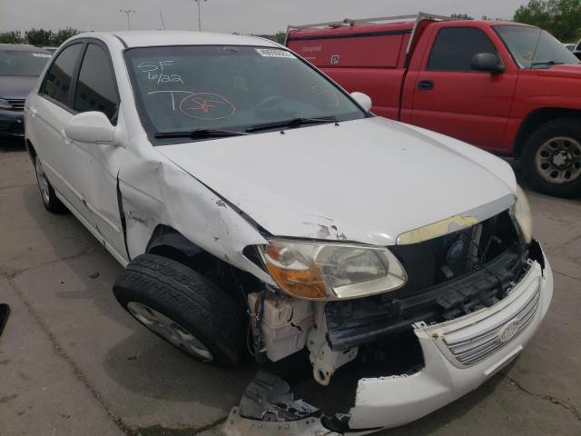 KIA SPECTRA EX 2007 with VIN KNAFE121575394483 - Photo from auction