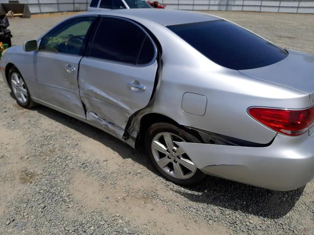 Photo 9 from auction – 2005 LEXUS ES 330 with VIN JTHBA30G755127843