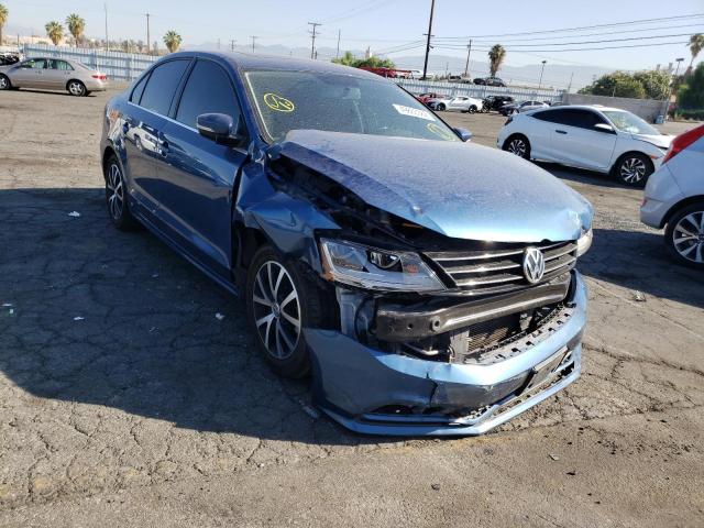 VOLKSWAGEN JETTA SE 2017 with VIN 3VWDB7AJ2HM412423 - Photo from auction
