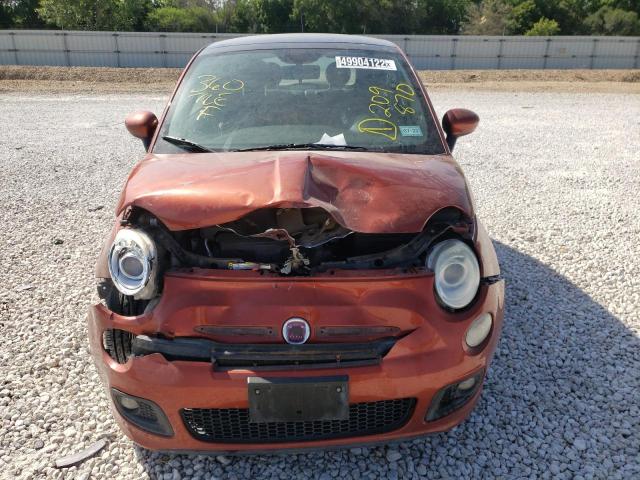 Photo 9 from auction – 2012 FIAT 500 SPORT with VIN 3C3CFFBR3CT209870