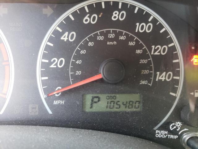 Photo 8 from auction – 2009 TOYOTA COROLLA BA with VIN JTDBL40E599061629
