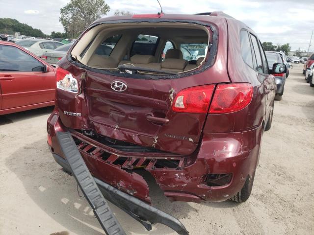 Photo 9 from auction – 2007 HYUNDAI SANTA FE G with VIN 5NMSG13D37H088626