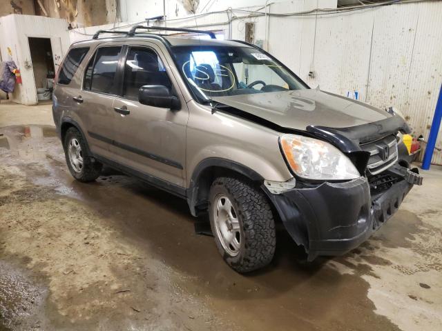 HONDA CR-V LX 2005 with VIN JHLRD78555C034836 - Photo from auction