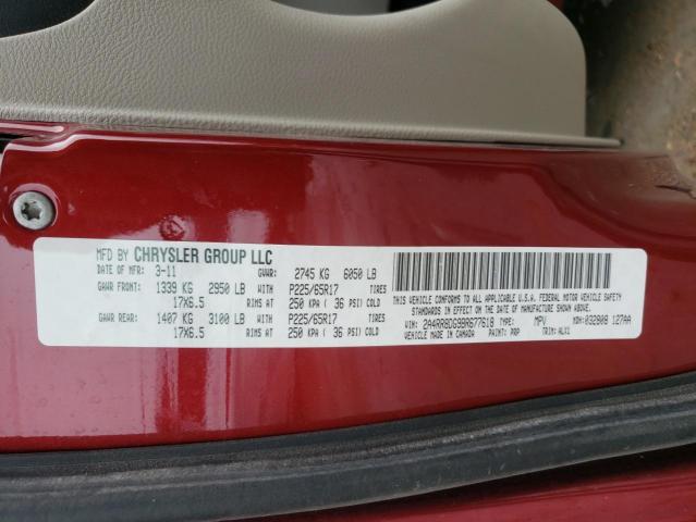 صورة رقم 10 من المزاد - 2011 CHRYSLER TOWN & COU مع VIN 2A4RR8DG9BR677618
