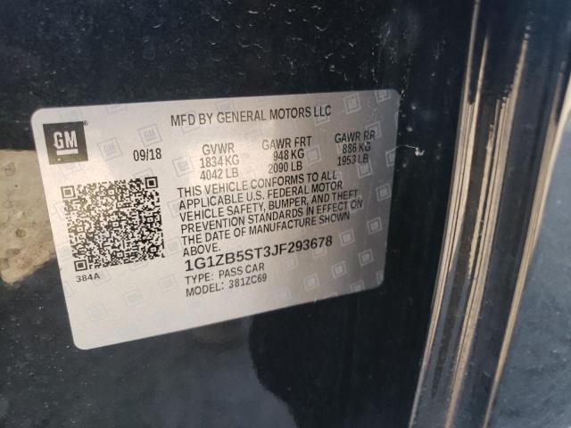 Photo 10 from auction – 2018 CHEVROLET MALIBU LS with VIN 1G1ZB5ST3JF293678