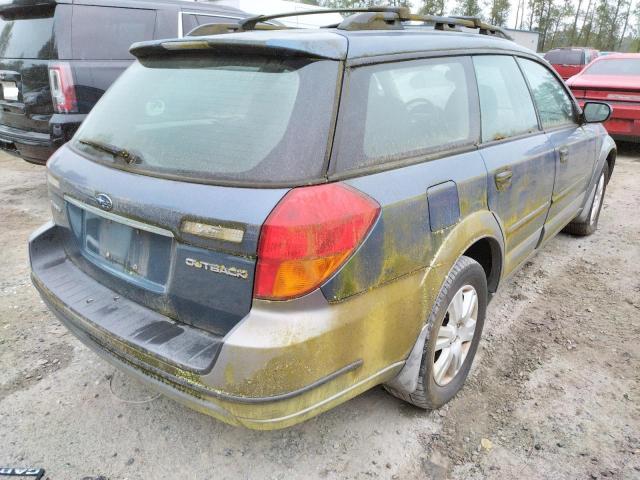 Photo 4 from auction – 2005 SUBARU LEGACY OUT with VIN 4S4BP61C457366540