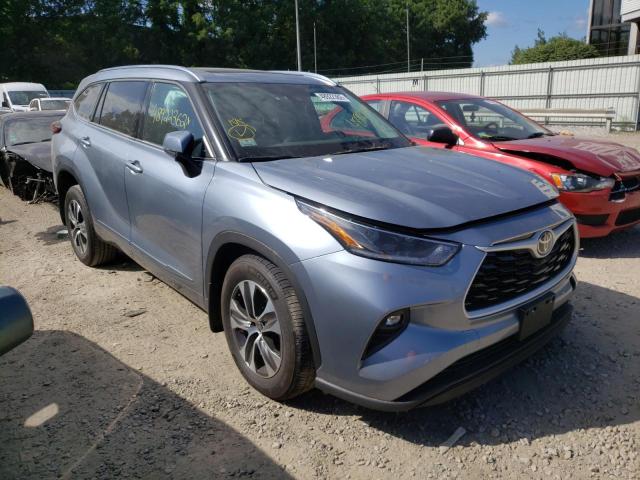 Photo 1 from auction – 2021 TOYOTA HIGHLANDER with VIN 5TDHZRBHXMS124618