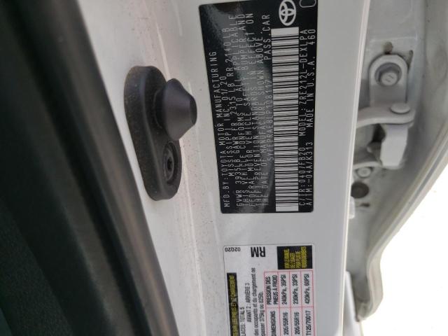 Photo 10 from auction – 2020 TOYOTA COROLLA LE with VIN 5YFEPRAE8LP108117