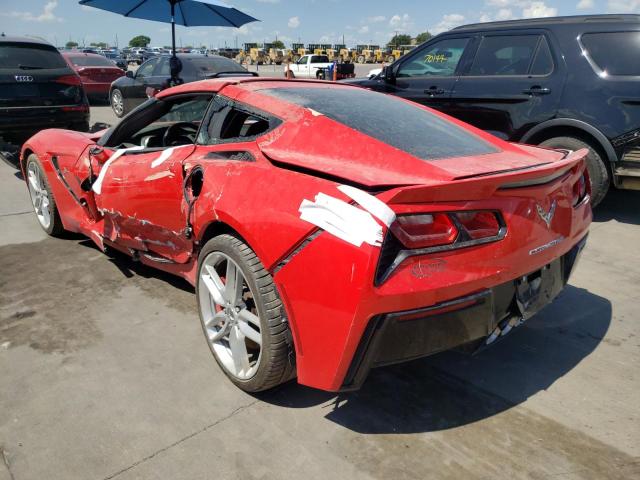 Photo 3 from auction – 2014 CHEVROLET CORVETTE S with VIN 1G1YJ2D76E5130872