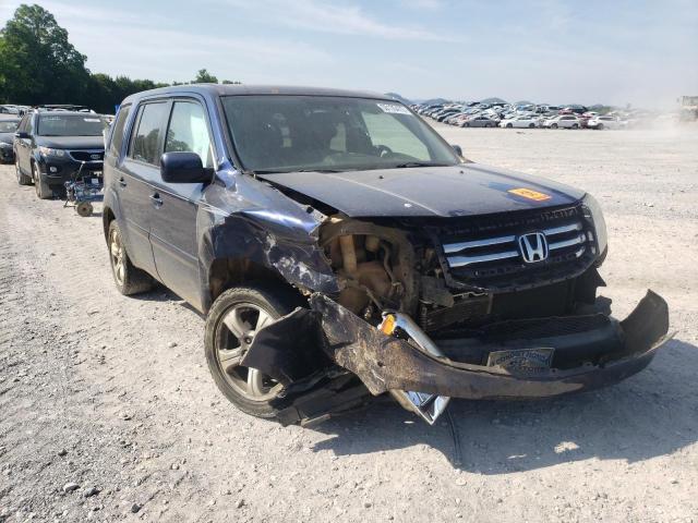 HONDA PILOT EX 2013 with VIN 5FNYF4H43DB062256 - Photo from auction