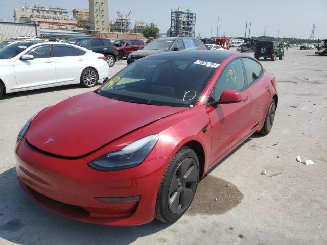 Photo 2 from auction – 2022 TESLA MODEL 3 with VIN 5YJ3E1EB6NF189132