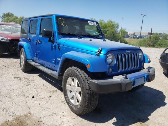 JEEP WRANGLER U 2016 with VIN 1C4BJWEG0GL225431 - Photo from auction