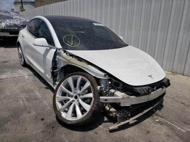 TESLA MODEL 3 2018 with VIN 5YJ3E1EA7JF035370 - Photo from auction