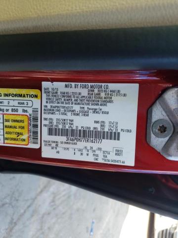 Photo 10 from auction – 2014 FORD FUSION SE with VIN 3FA6P0H77ER162177