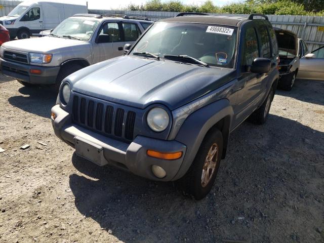 Photo 2 from auction – 2002 JEEP LIBERTY SP with VIN 1J4GL48K82W296205