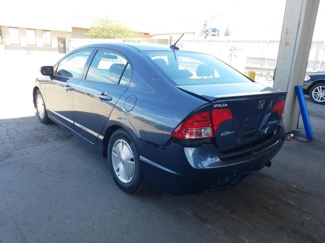 Photo 3 from auction – 2008 HONDA CIVIC HYBR with VIN JHMFA36298S004841