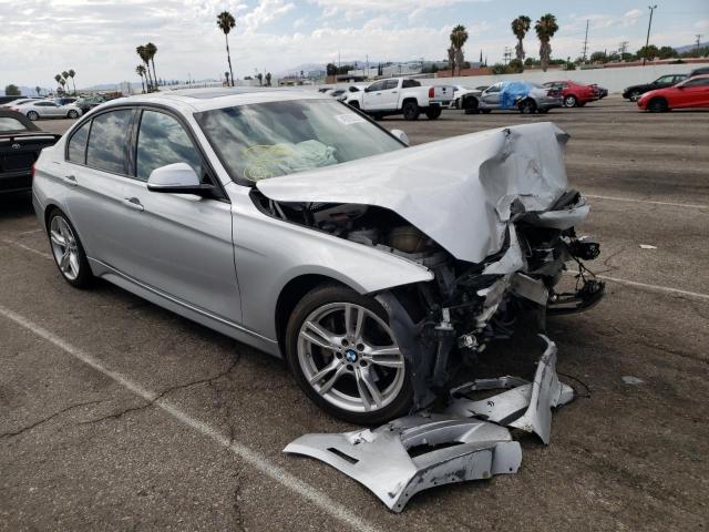 BMW 335 I 2015 with VIN WBA3A9C52FKW74604 - Photo from auction