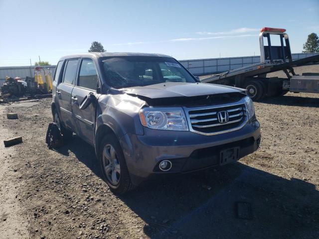 HONDA PILOT EXL 2015 with VIN 5FNYF4H54FB069728 - Photo from auction