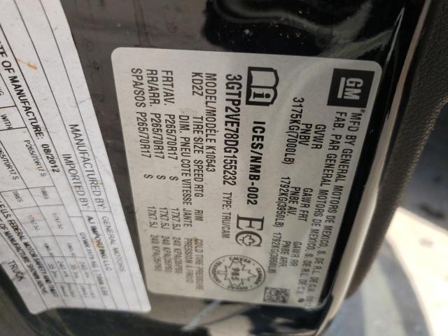 Photo 10 from auction – 2013 GMC SIERRA K15 with VIN 3GTP2VE78DG155232
