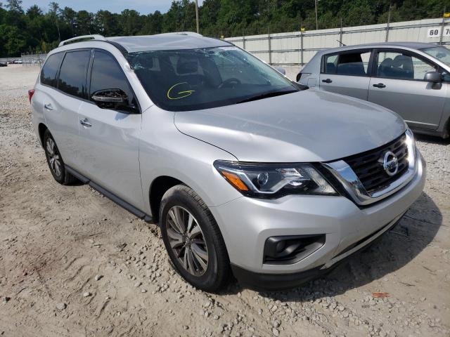 NISSAN PATHFINDER 2018 with VIN 5N1DR2MN0JC604586 - Photo from auction