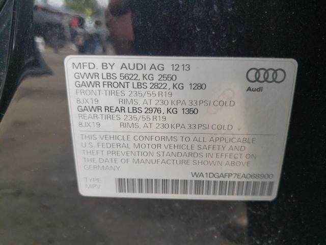 Photo 10 from auction – 2014 AUDI Q5 PREMIUM with VIN WA1DGAFP7EA068900