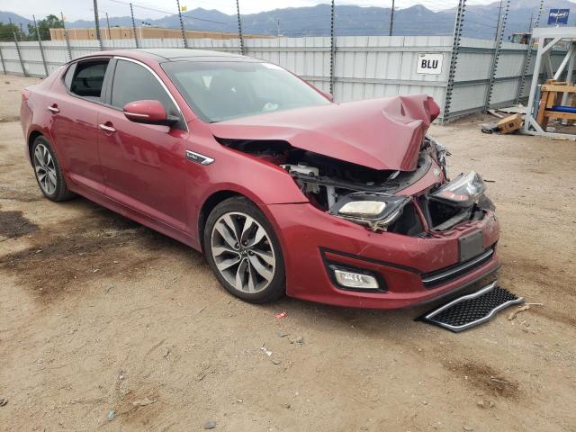 KIA OPTIMA SX 2015 with VIN 5XXGR4A62FG421806 - Photo from auction