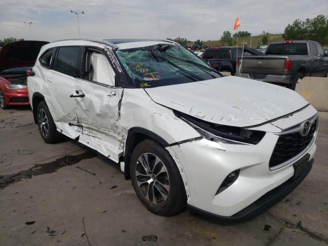 Photo 1 from auction – 2022 TOYOTA HIGHLANDER with VIN 5TDHZRBH0NS573274