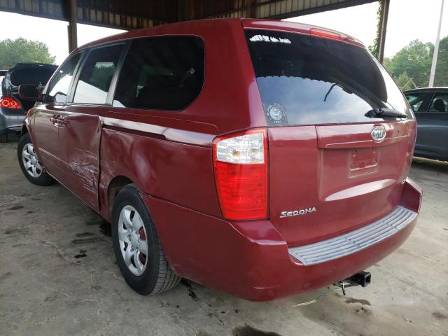 Photo 3 from auction – 2006 KIA SEDONA EX with VIN KNDMB233966020377
