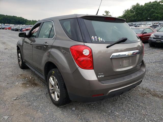 Photo 3 from auction – 2010 CHEVROLET EQUINOX LS with VIN 2CNFLCEW4A6327487