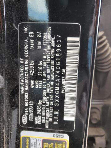 Photo 10 from auction – 2013 KIA OPTIMA LX with VIN 5XXGM4A74DG189617