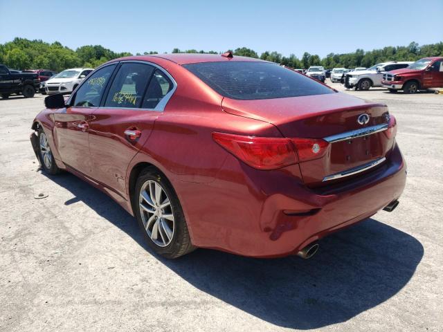 Photo 3 from auction – 2014 INFINITI Q50 BASE with VIN JN1BV7APXEM682791
