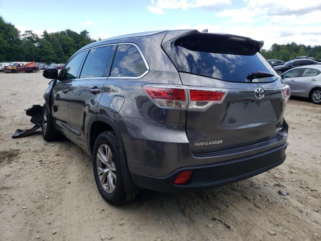 Photo 3 from auction – 2015 TOYOTA HIGHLANDER with VIN 5TDJKRFH0FS171109
