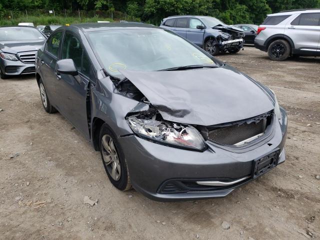 HONDA CIVIC LX 2013 with VIN 19XFB2F51DE255529 - Photo from auction