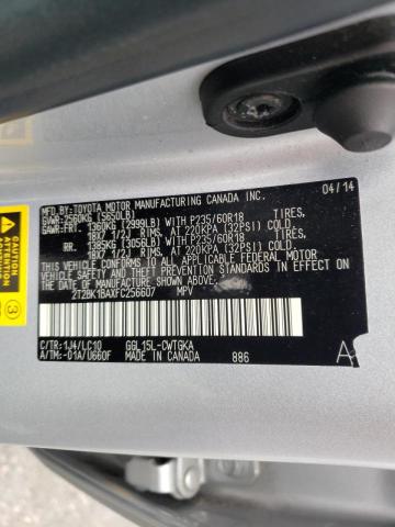 Photo 10 from auction – 2015 LEXUS RX 350 BAS with VIN 2T2BK1BAXFC256607