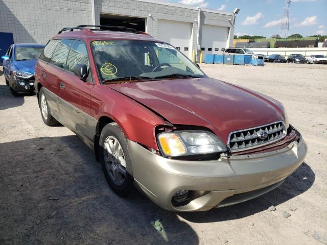 Photo 1 from auction – 2003 SUBARU LEGACY OUT with VIN 4S3BH675237621127