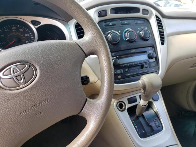 Photo 9 from auction – 2004 TOYOTA HIGHLANDER with VIN JTEDP21A040009525