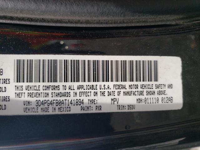 Photo 10 from auction – 2010 DODGE JOURNEY with VIN 3D4PG4FB0AT141894