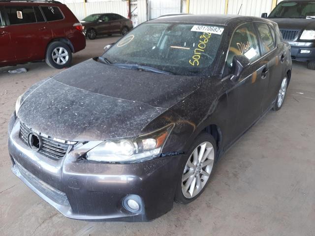 Photo 2 from auction – 2012 LEXUS CT 200 with VIN JTHKD5BHXC2089581