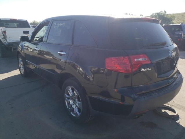 Photo 3 from auction – 2007 ACURA MDX TECHNO with VIN 2HNYD28337H508450