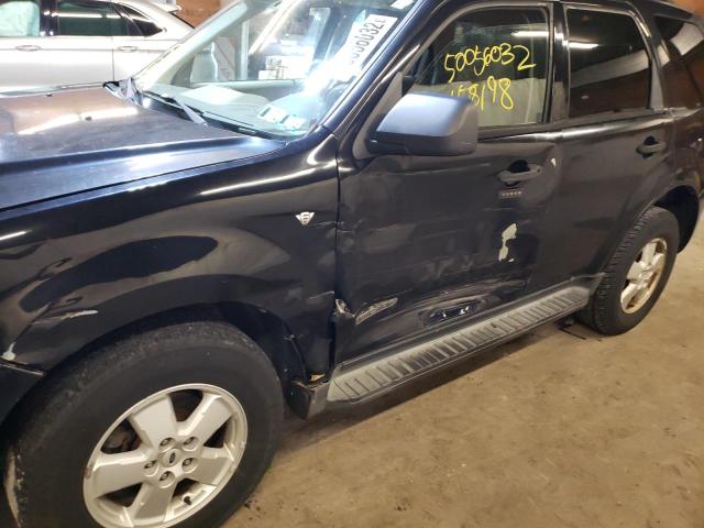Photo 9 from auction – 2008 FORD ESCAPE XLT with VIN 1FMCU03178KB15227