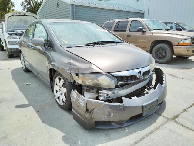 Photo 1 from auction – 2009 HONDA CIVIC LX with VIN 19XFA16509E045332