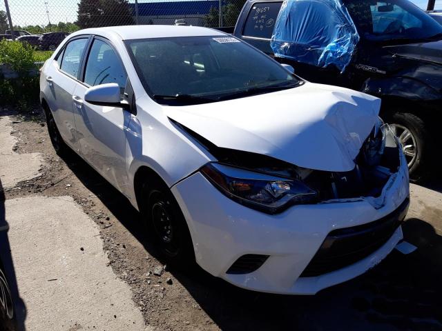 TOYOTA COROLLA L 2015 مع رقم تعريف المركبة 2T1BURHE3FC337780 - صورة من المزاد