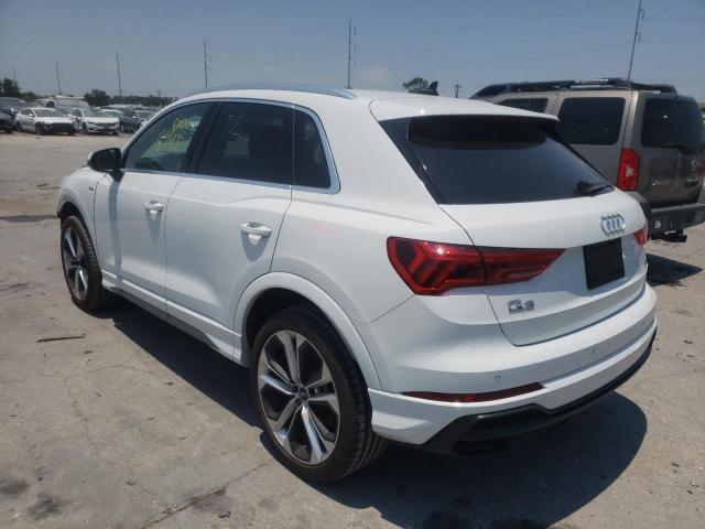 Photo 3 from auction – 2021 AUDI Q3 PREMIUM with VIN WA1EECF38M1081642