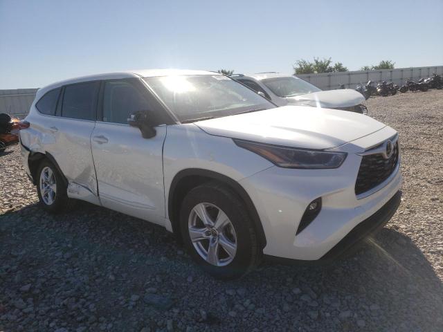 TOYOTA HIGHLANDER 2021 with VIN 5TDBZRBHXMS118825 - Photo from auction